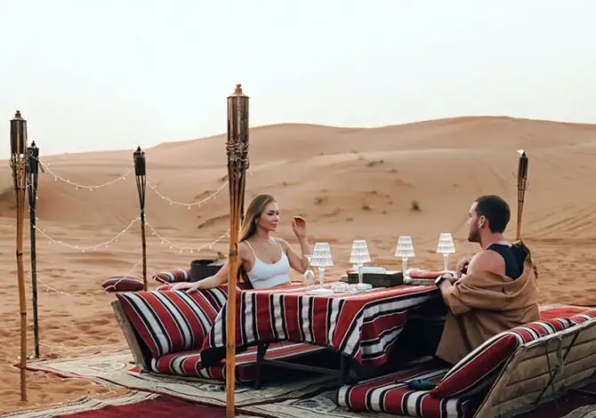 How to Plan the Ultimate Romantic Private Dune Dinner for Two