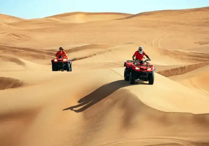 Off-Road Fun: Quad Biking During Your Desert Safari