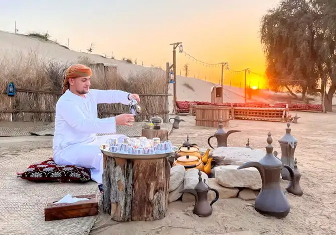 Traditional Bedouin Camp Experience in Abu Dhabi Desert