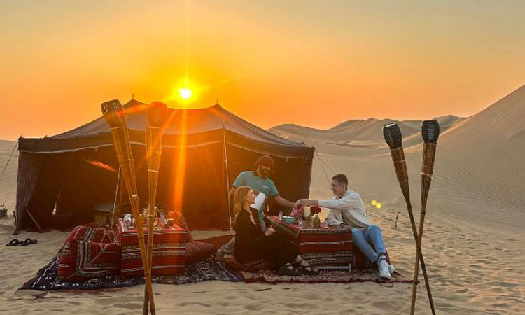 Private Dune Dinner Abu Dhabi