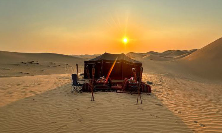 Private Dune Dinner Abu Dhabi